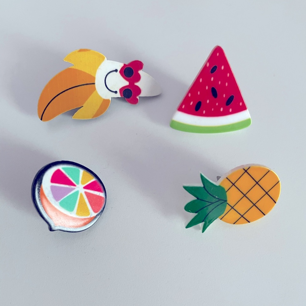 Fruit Enamel Pins